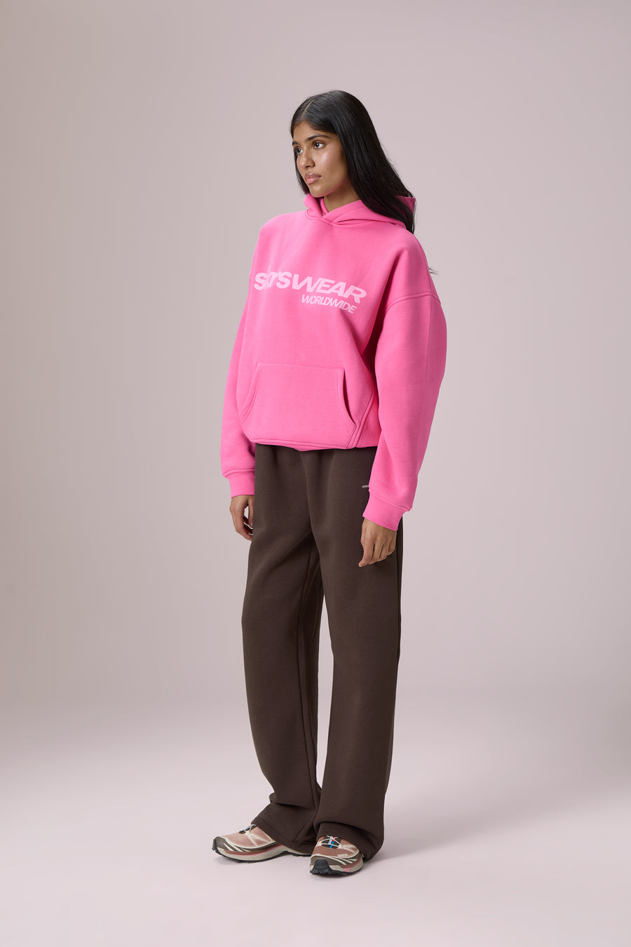 Seekers Wear Hoodie in Hottest Pink