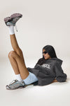 Seekers Sports Hoodie in Charcoal