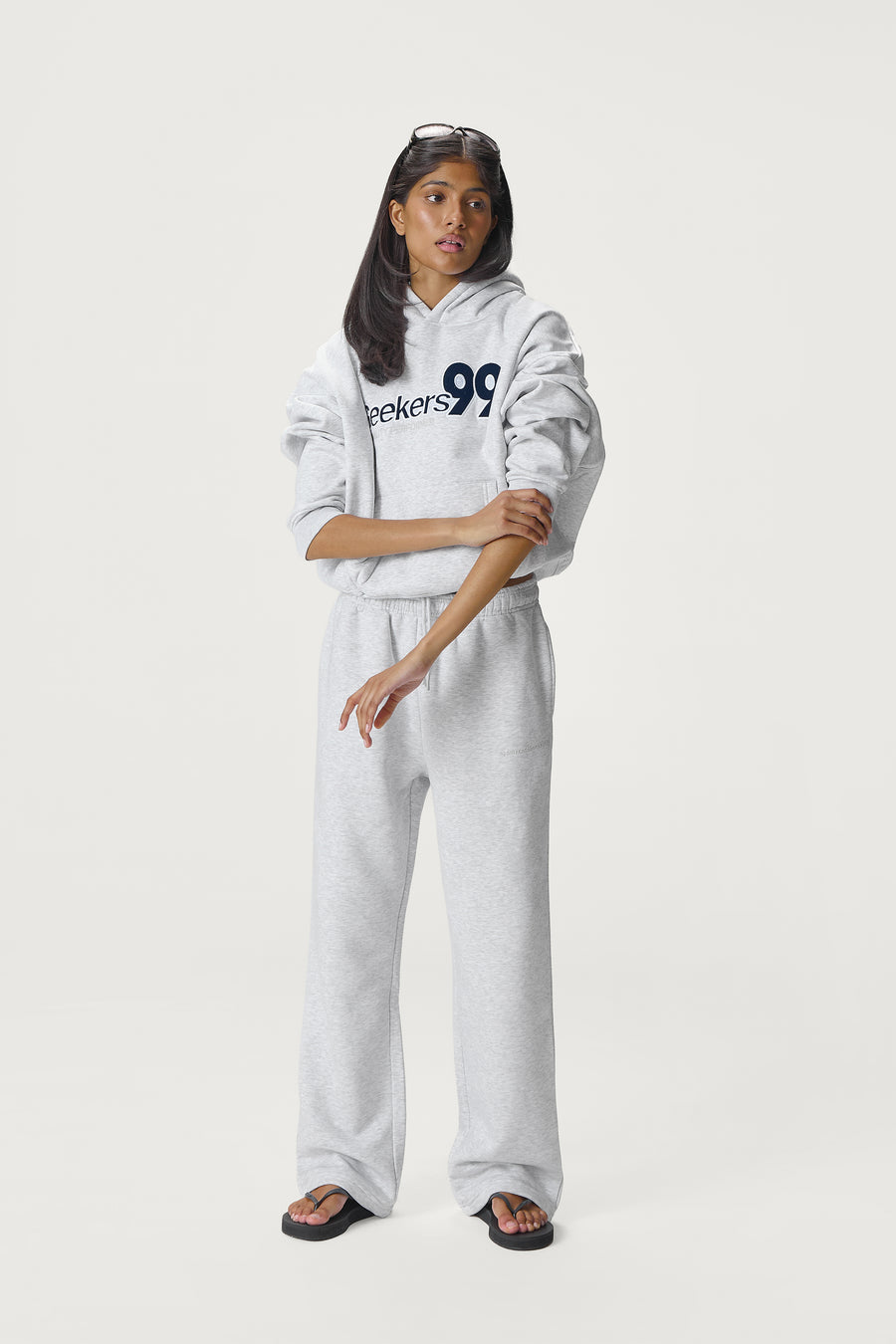 Trademark Wide Leg Sweatpants in Passive