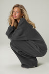 Seekie Brushed Sweatshirt in Charcoal