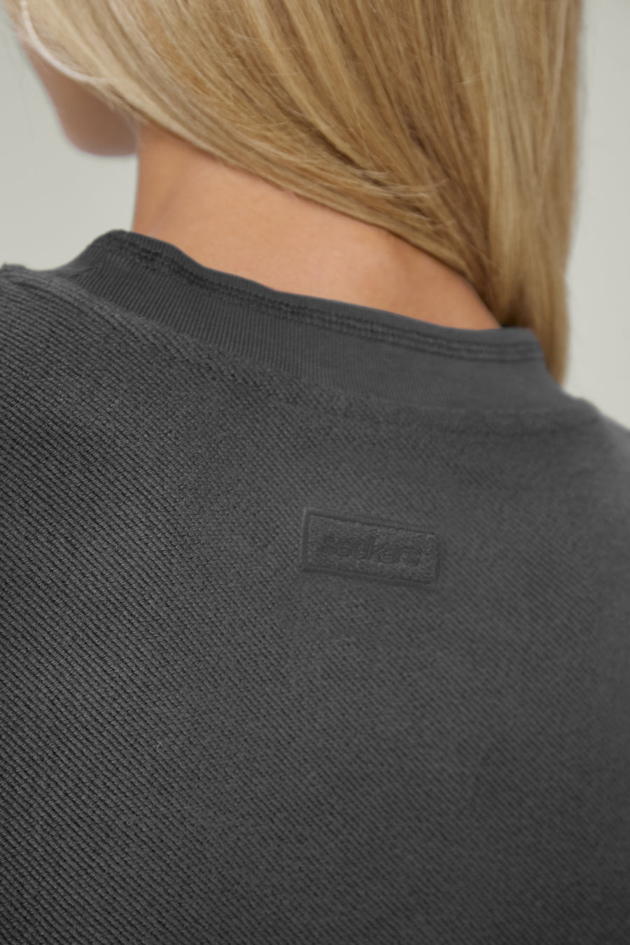 Seekie Brushed Sweatshirt in Charcoal