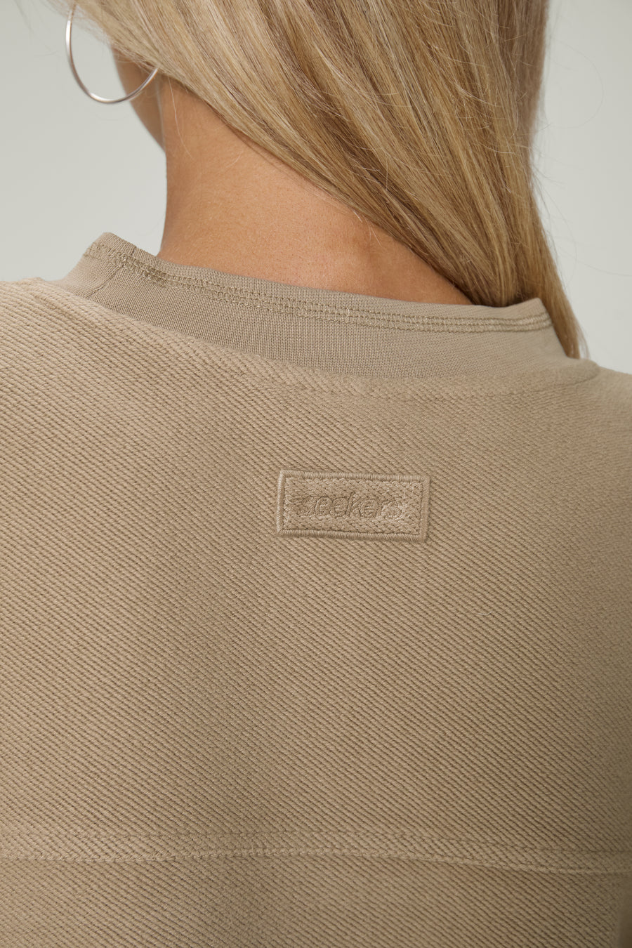 Seekie Brushed Sweatshirt in Beige