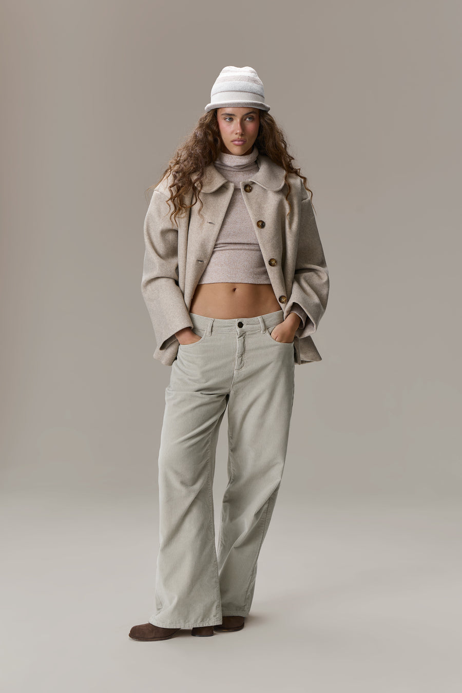 Matilda Collared Coat Jacket