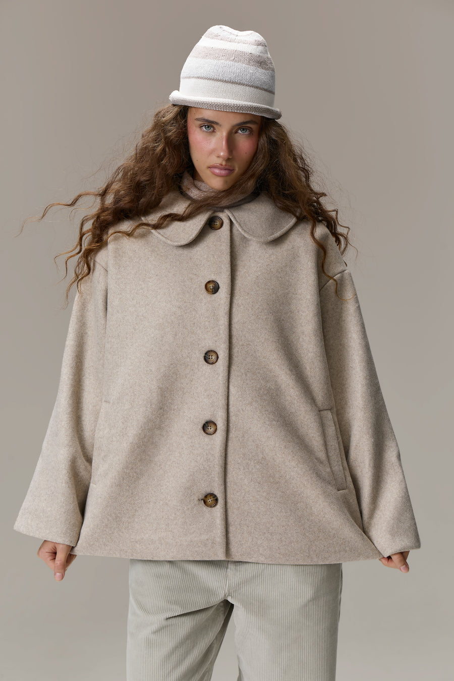 Matilda Collared Coat Jacket