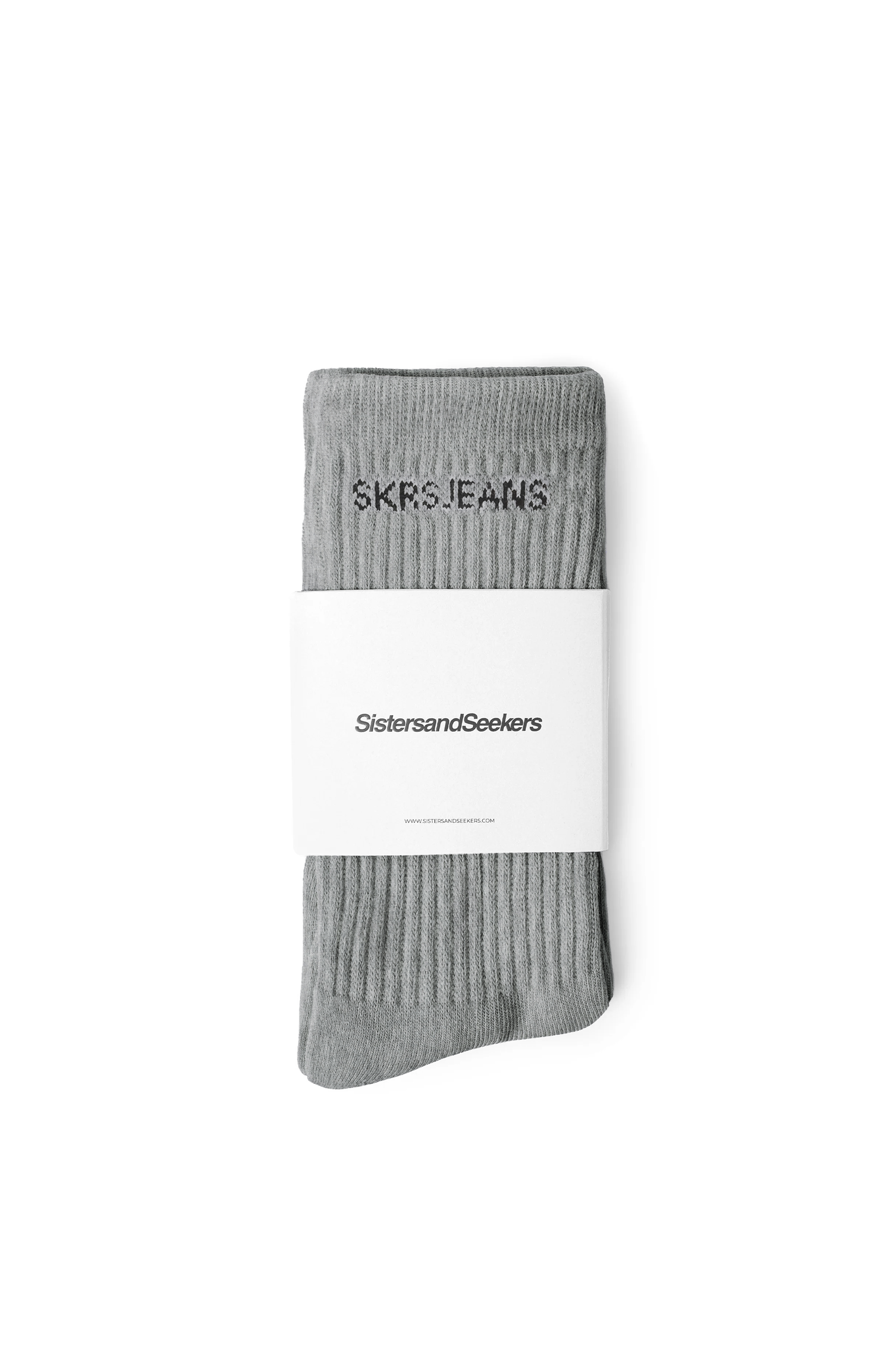 SKRS Classic Crew Socks in Grey