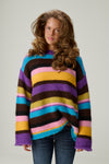Jammie Stripe Knit Sweater