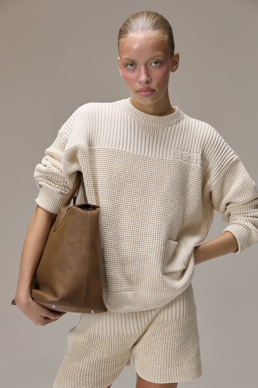 Walter Waffle Knit Sweater