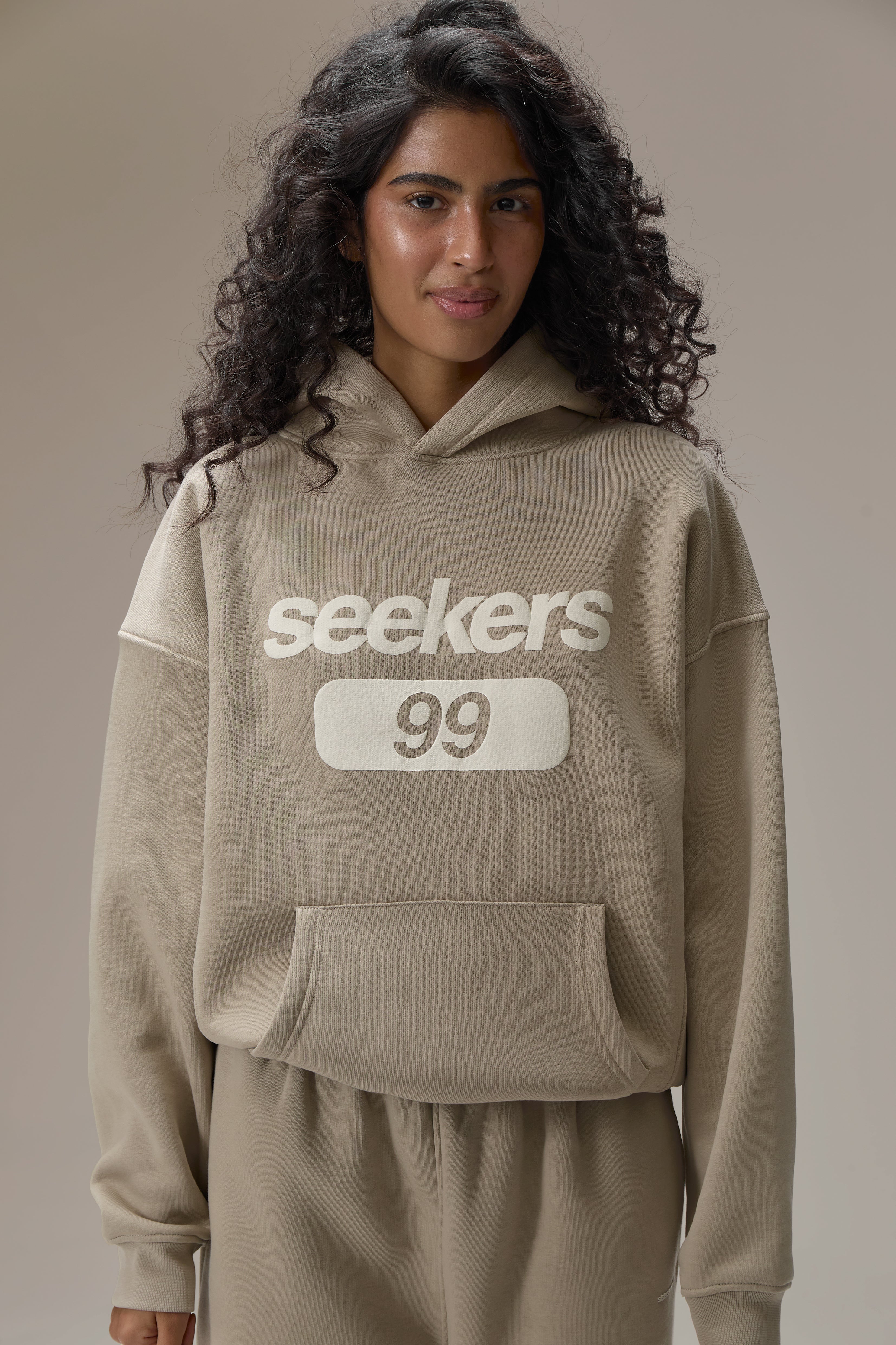 Seekers Tabby Original Hoodie in Biscuit