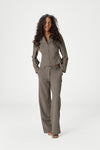 Pauley Fitted Zip Blazer