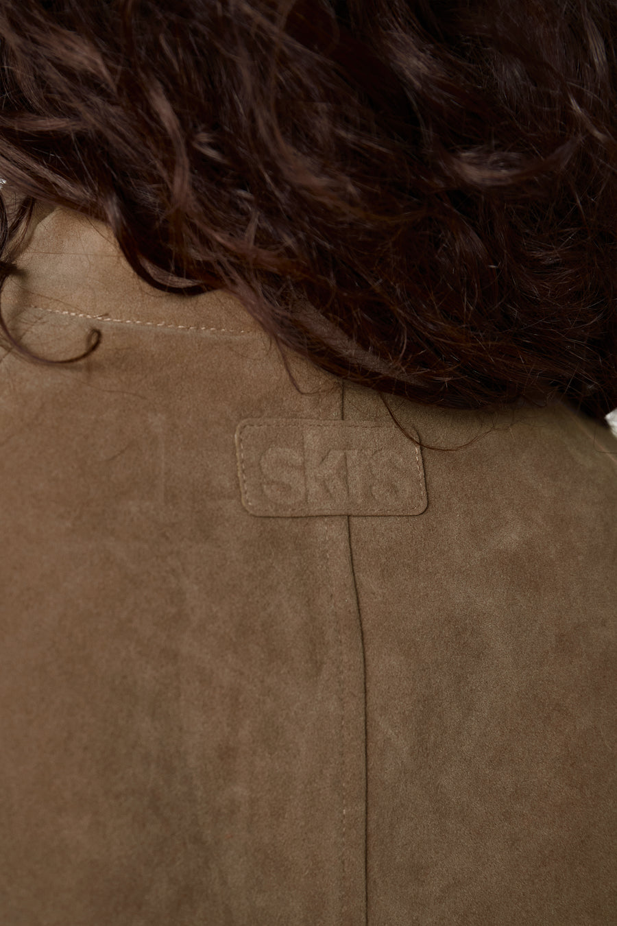 Lady Faux Suede Jacket