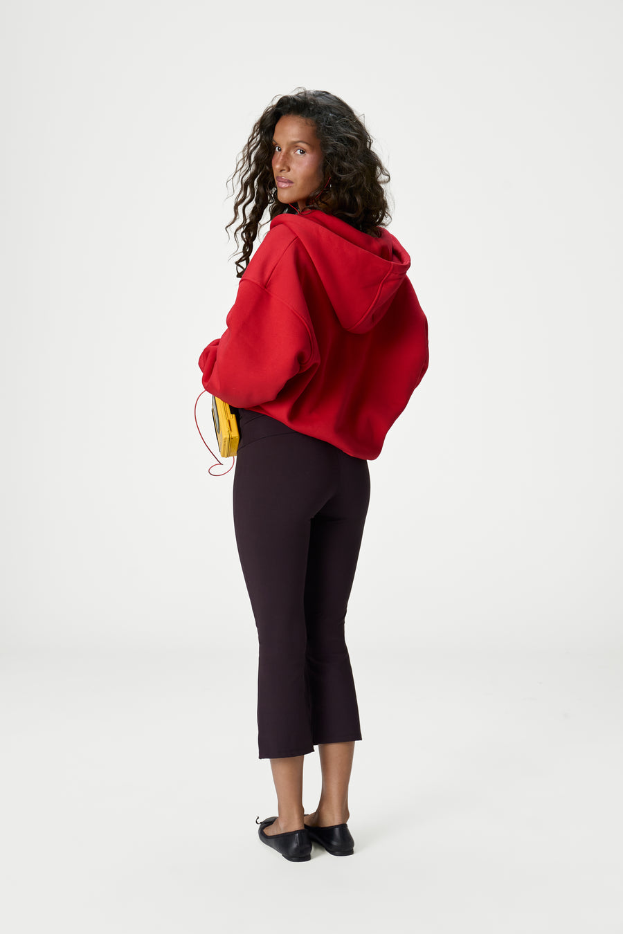 Seekers Doozy Zip Up Hoodie in Red