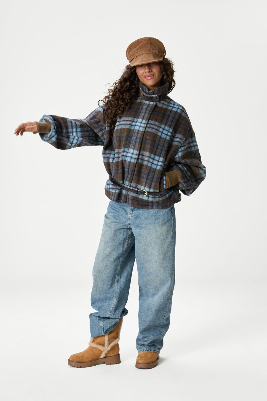 Bennett Plaid Check Jacket