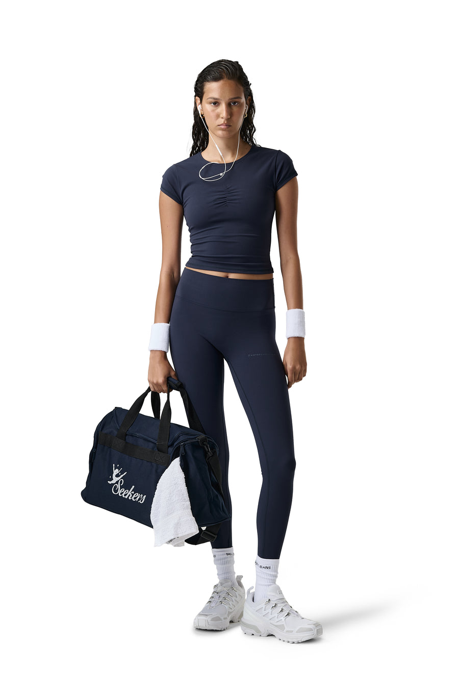 Barre Baby Sports Tee in Blueberry