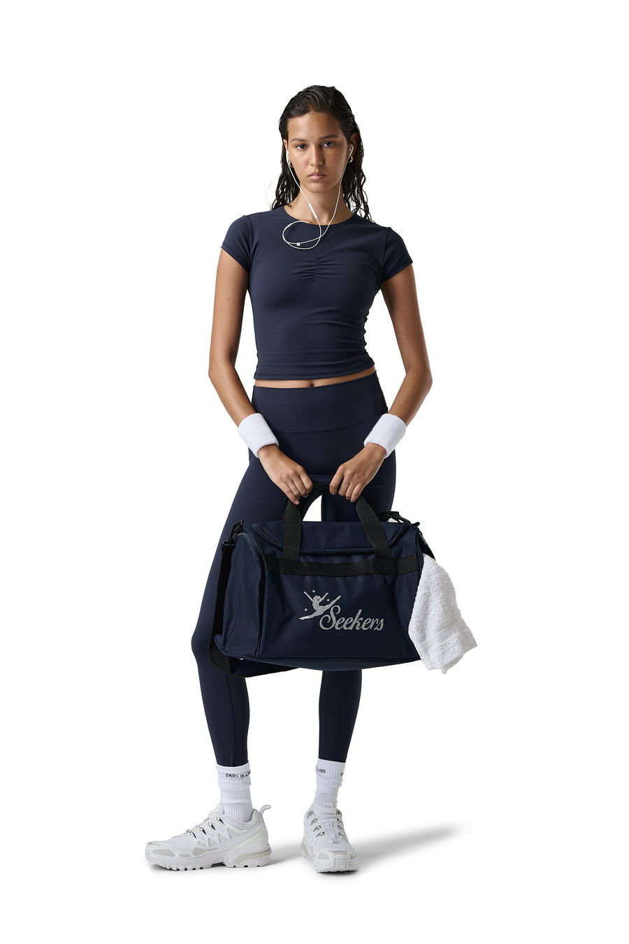 Barre Baby Sports Tee in Blueberry