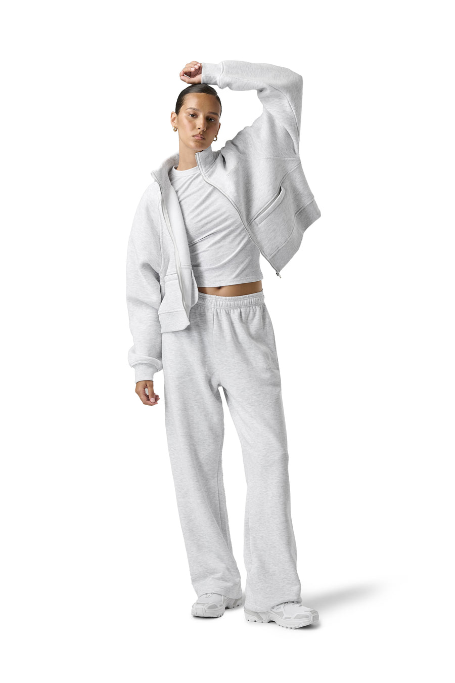 Trademark Wide Leg Sweatpants in Passive