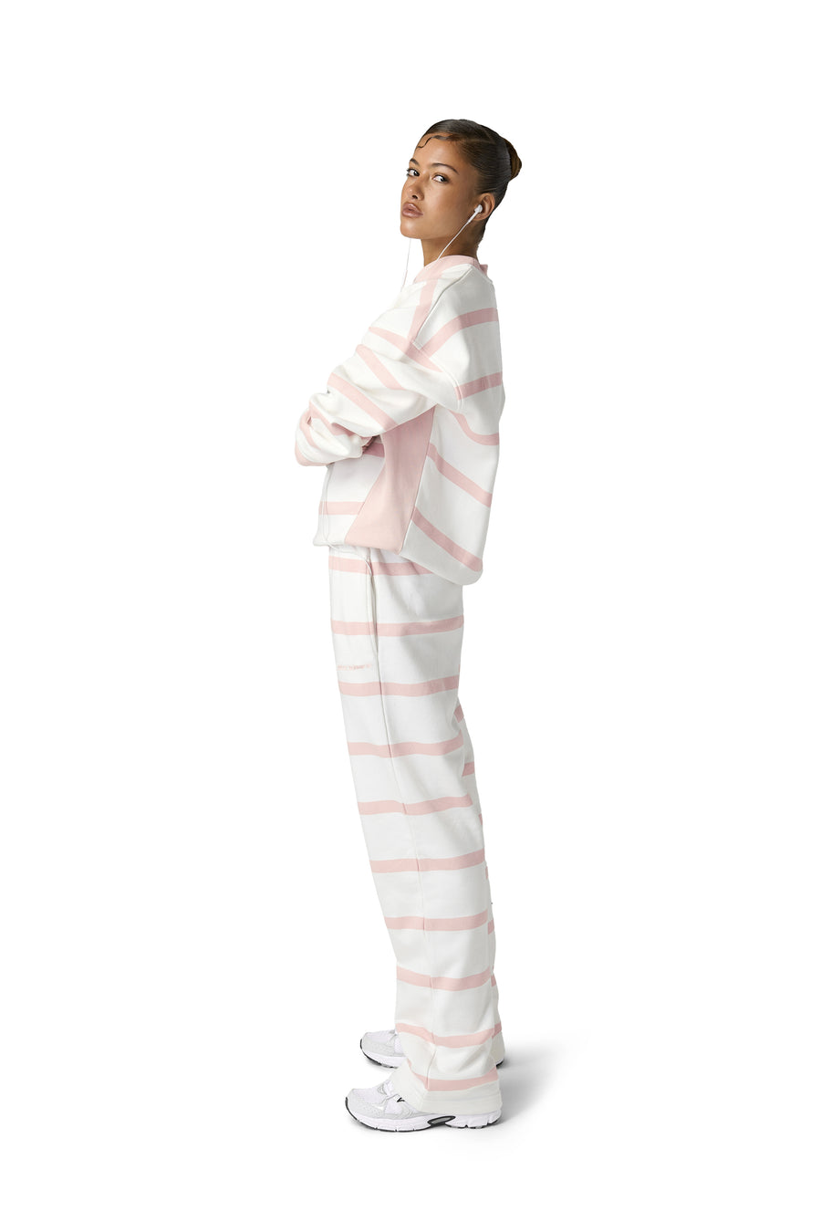 Gummy Stripe Wide Leg Sweatpants