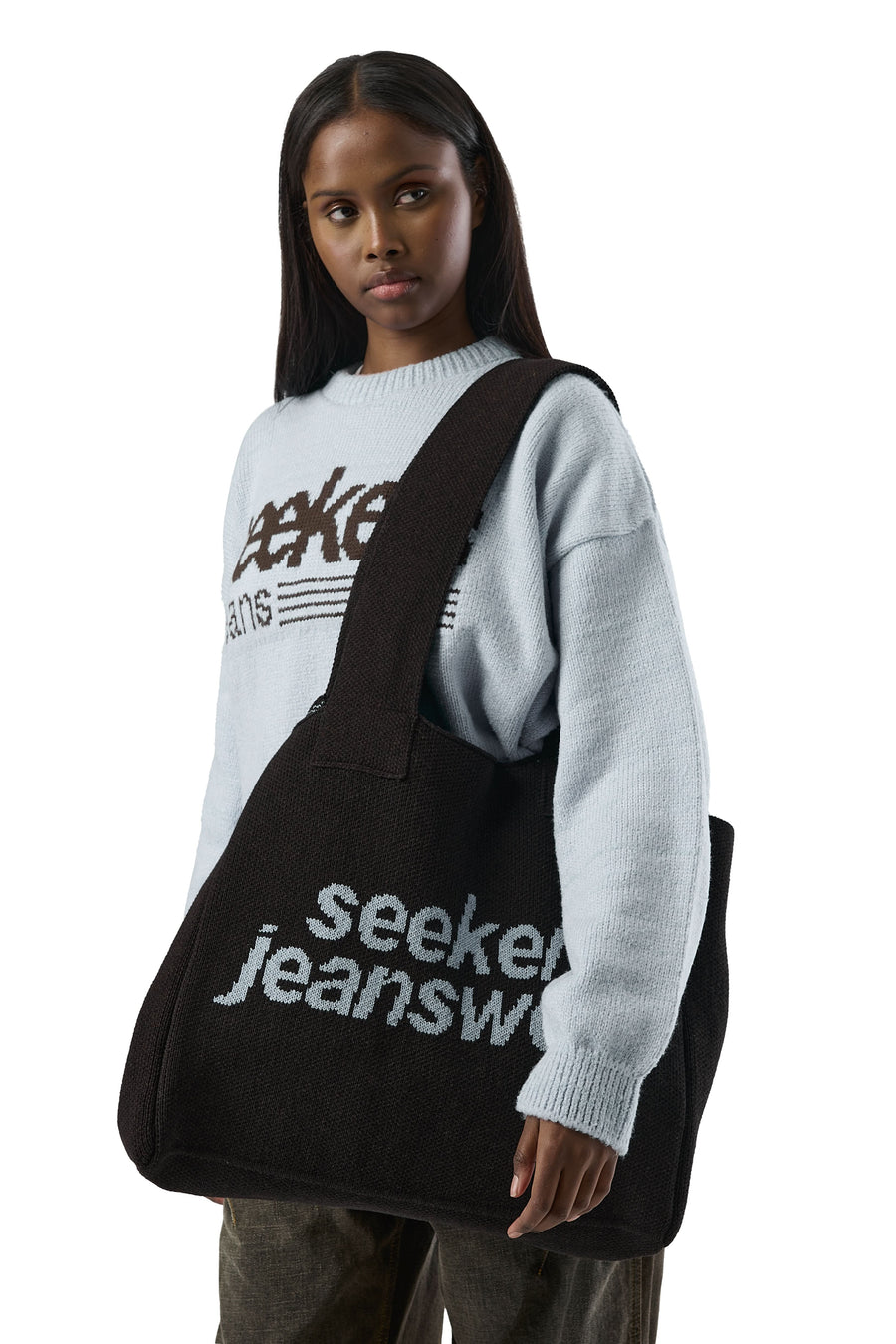 Seekers Knit Tote Bag