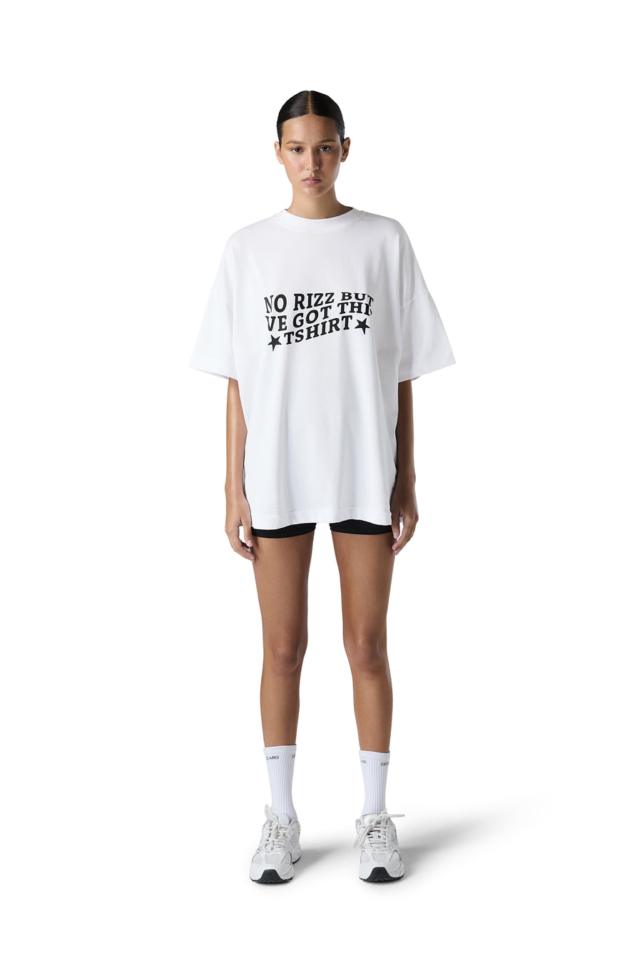 Rizz Slogan Oversized Tee