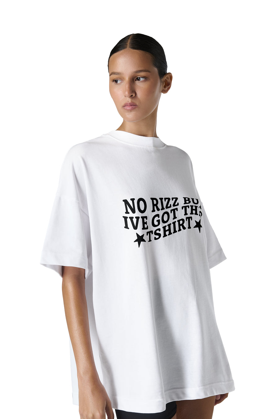 Rizz Slogan Oversized Tee