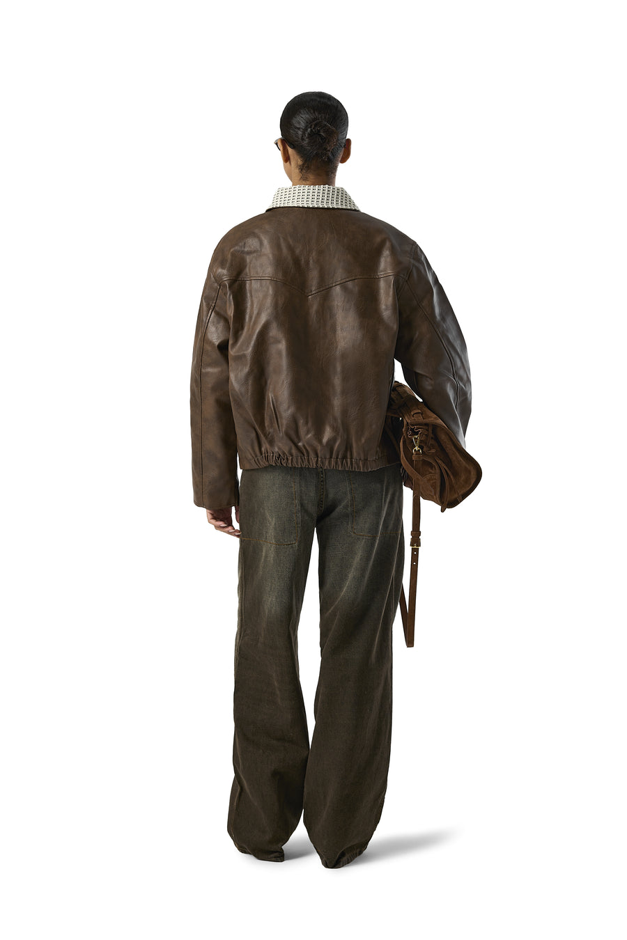 CONKER Vegan Leather Jacket