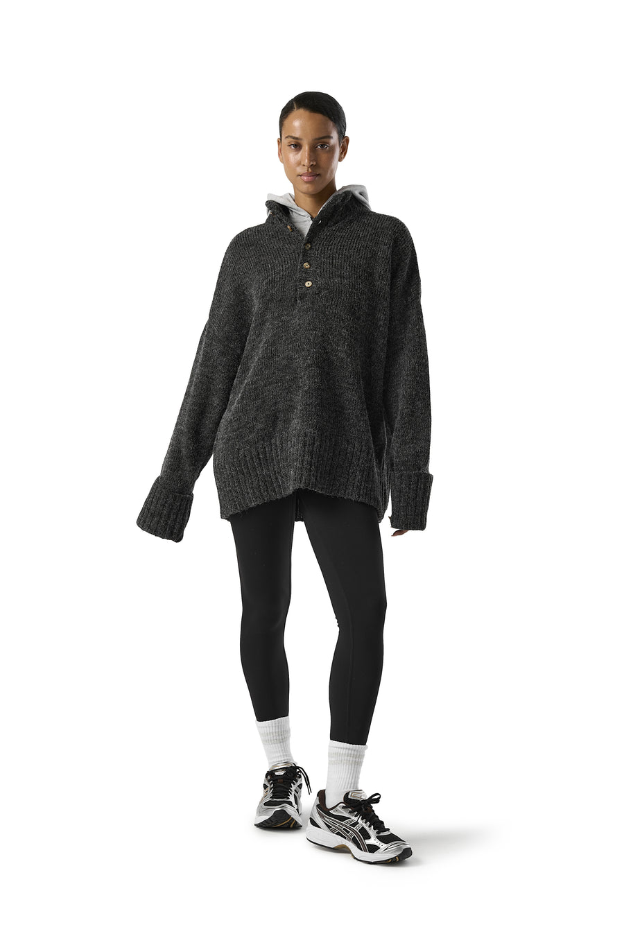 DOUGIE Oversized Knit Sweater