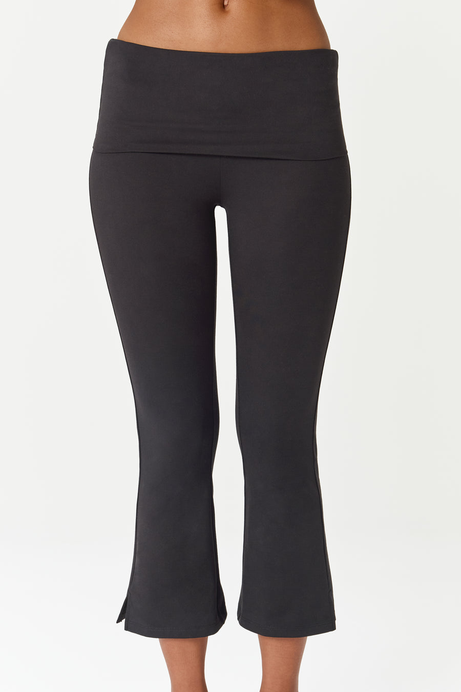 Ultraseekers Foldover Active Capri in Black