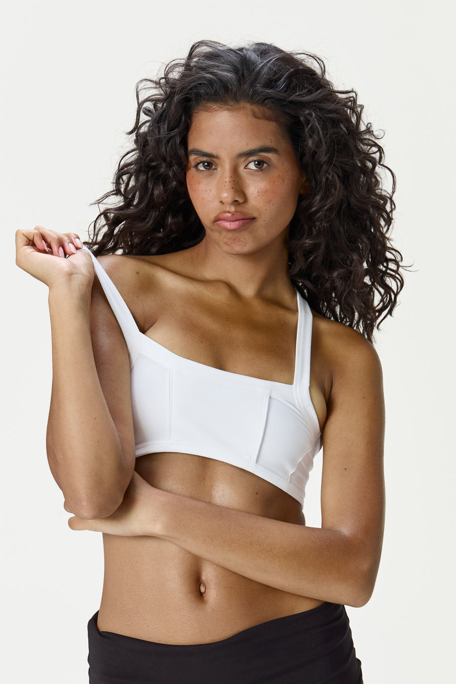 Seekers Active Sports Bra in White