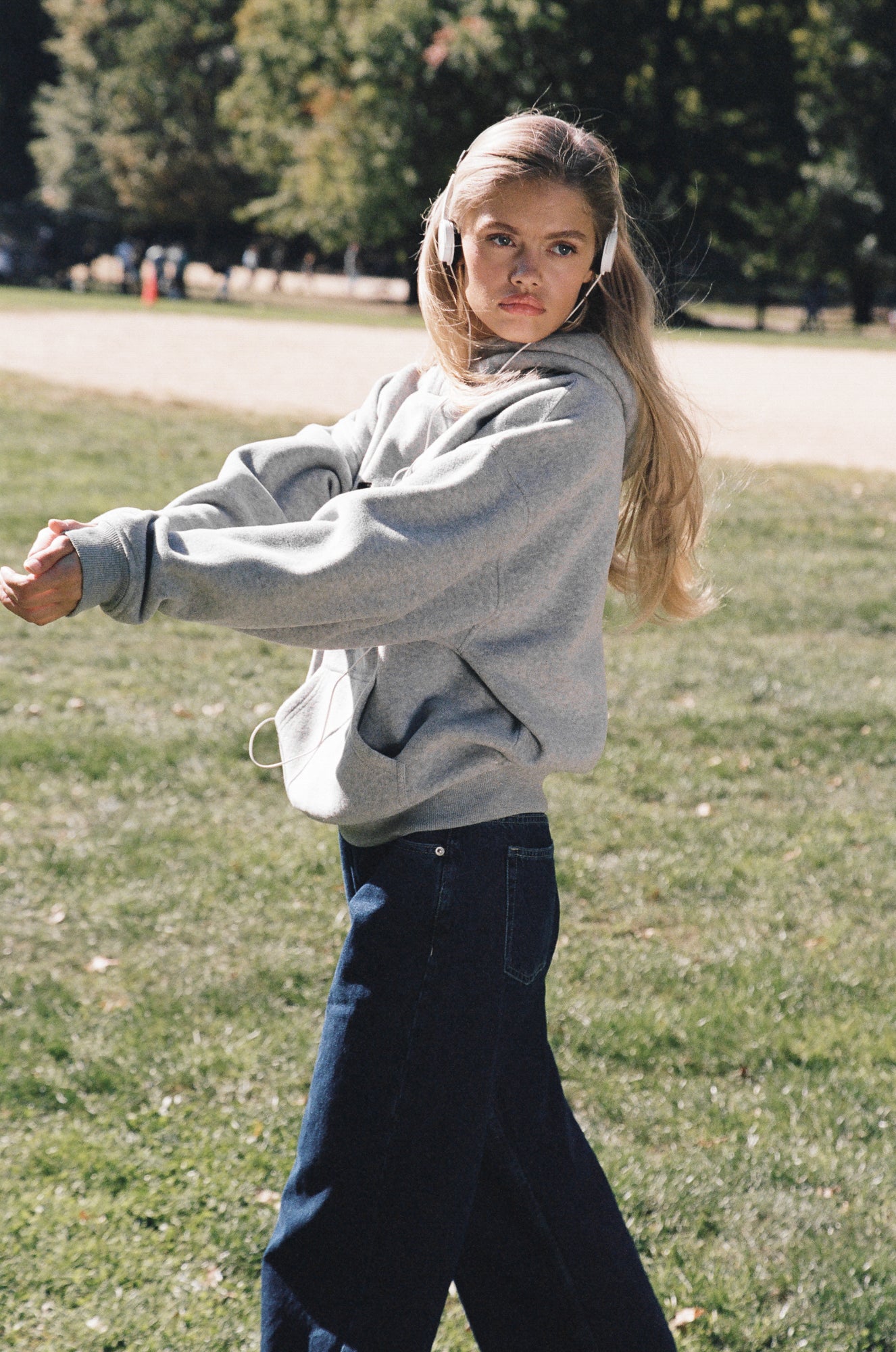 SKRS Fleece Hoodie in Dapple – SistersandSeekers
