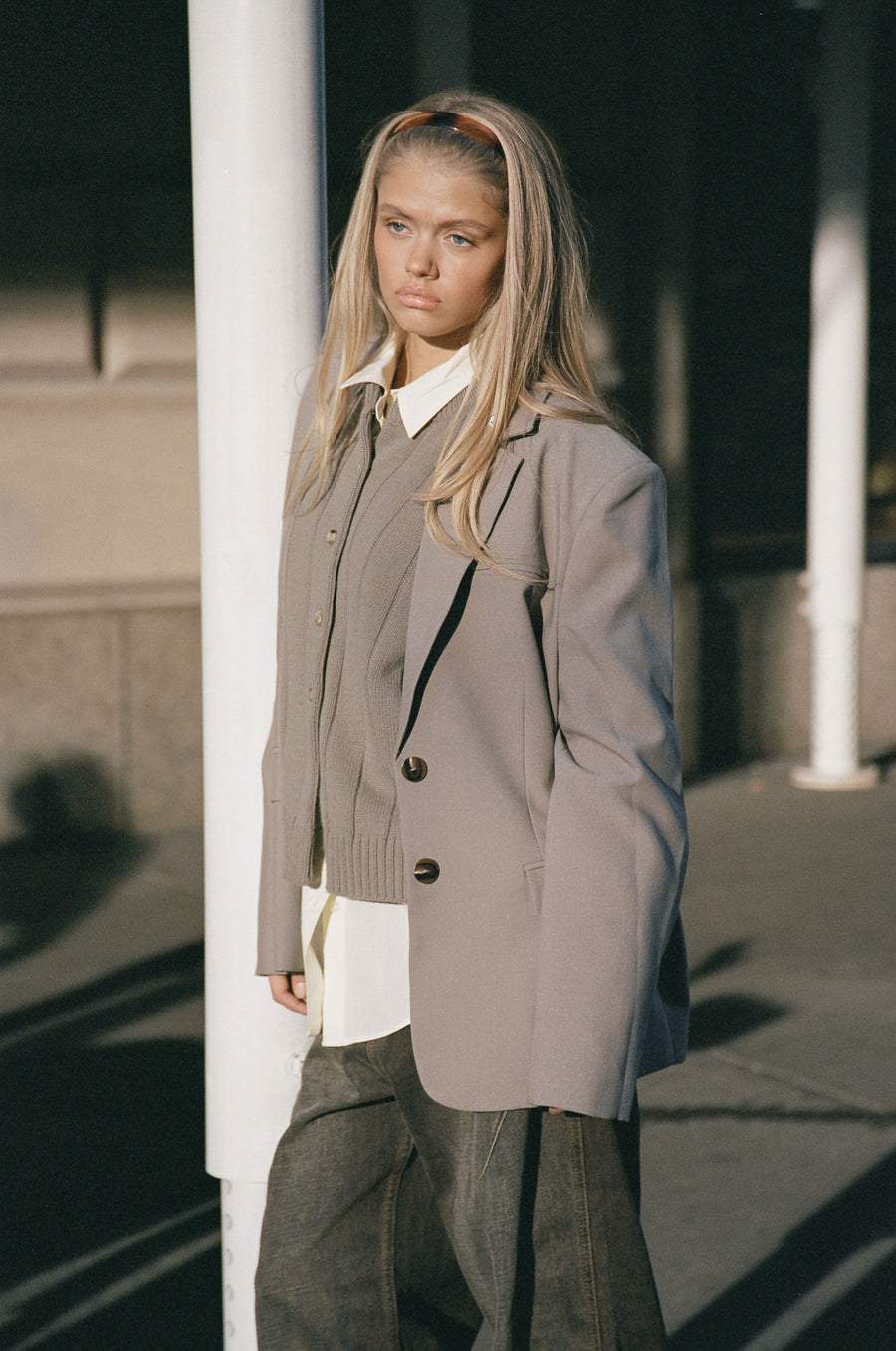 Fifth Blazer in Beige