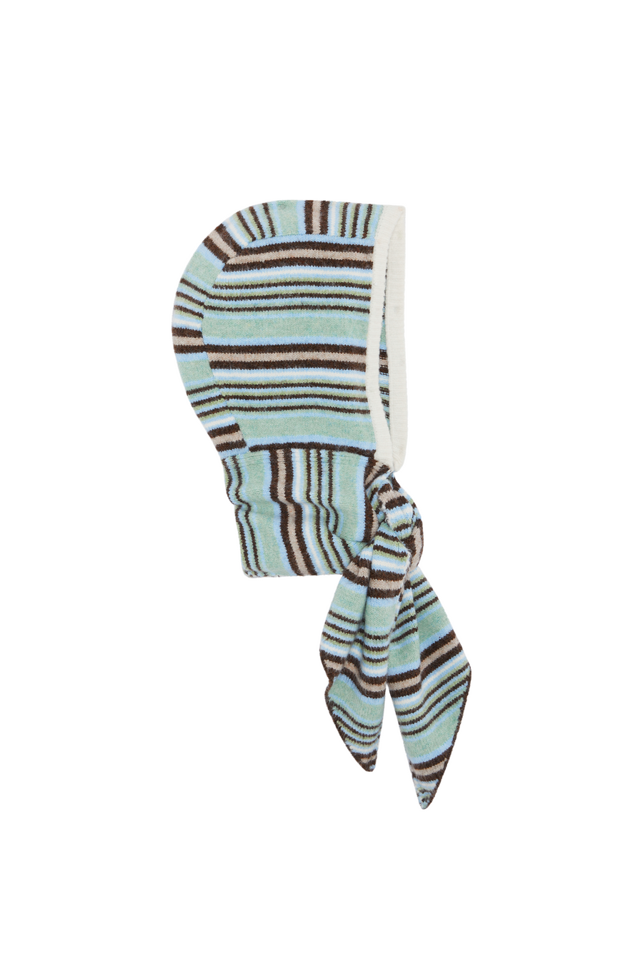 Tippy Stripe Knit Hood