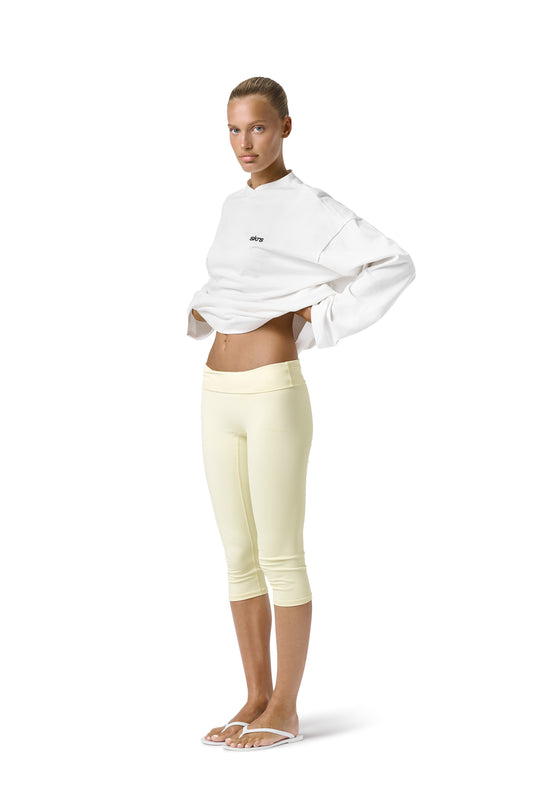 Seekers Long Sleeve Oversized Tee in White