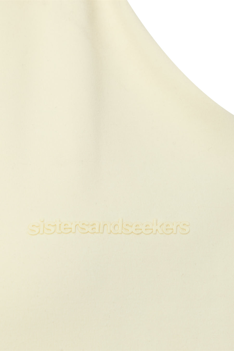 Soft Active Halter Top in Butter Yellow