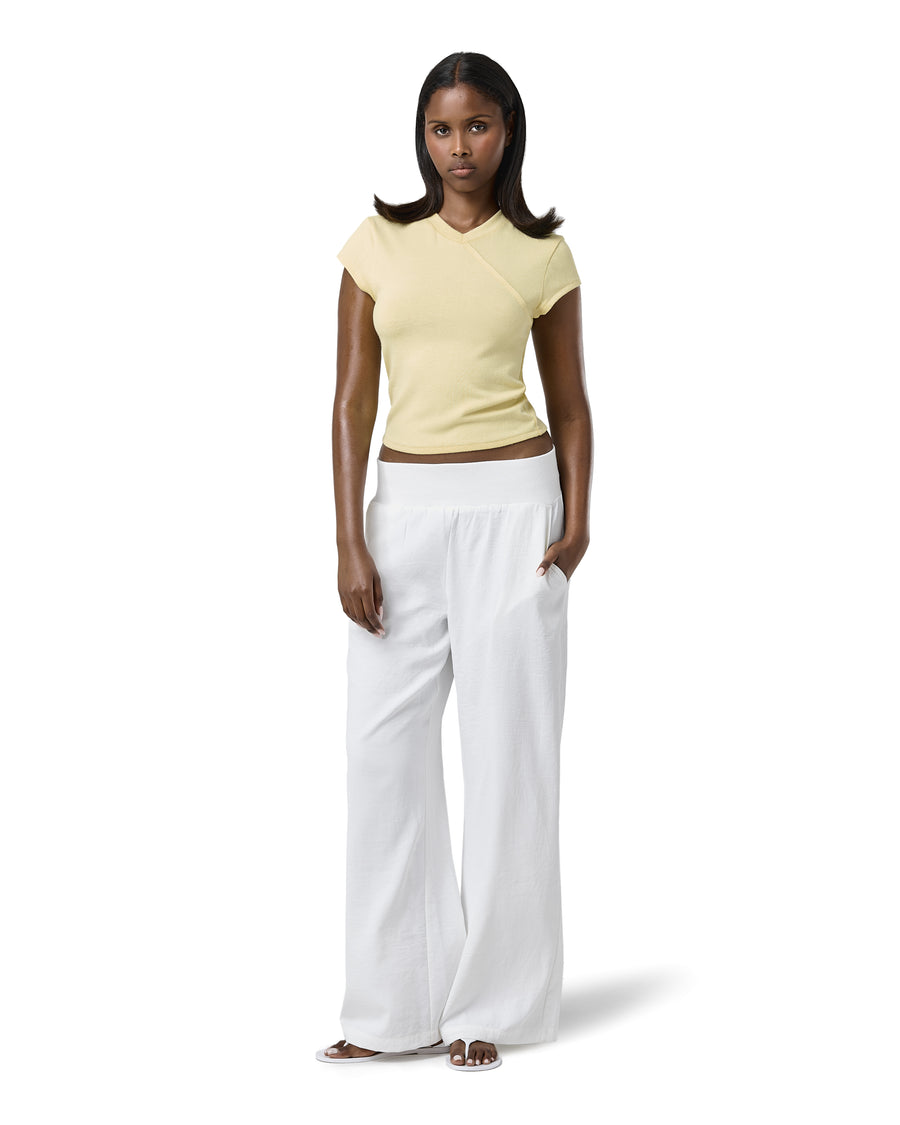 Fia Soft Touch V Neck Tee