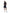 Wendy Poplin Skirt in Navy