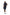 Wendy Poplin Skirt in Navy