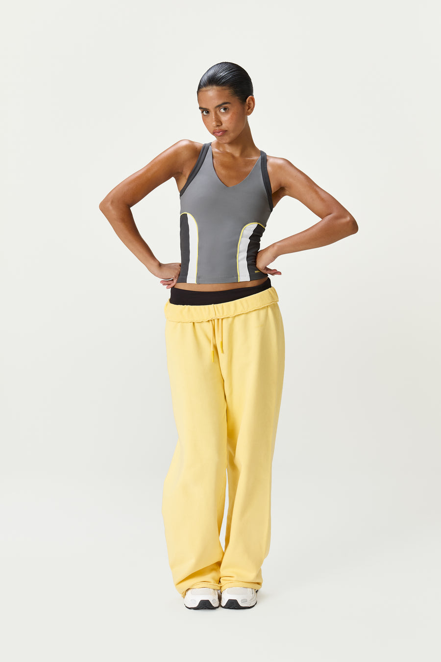 Yogamax Active Tank Top in Grey