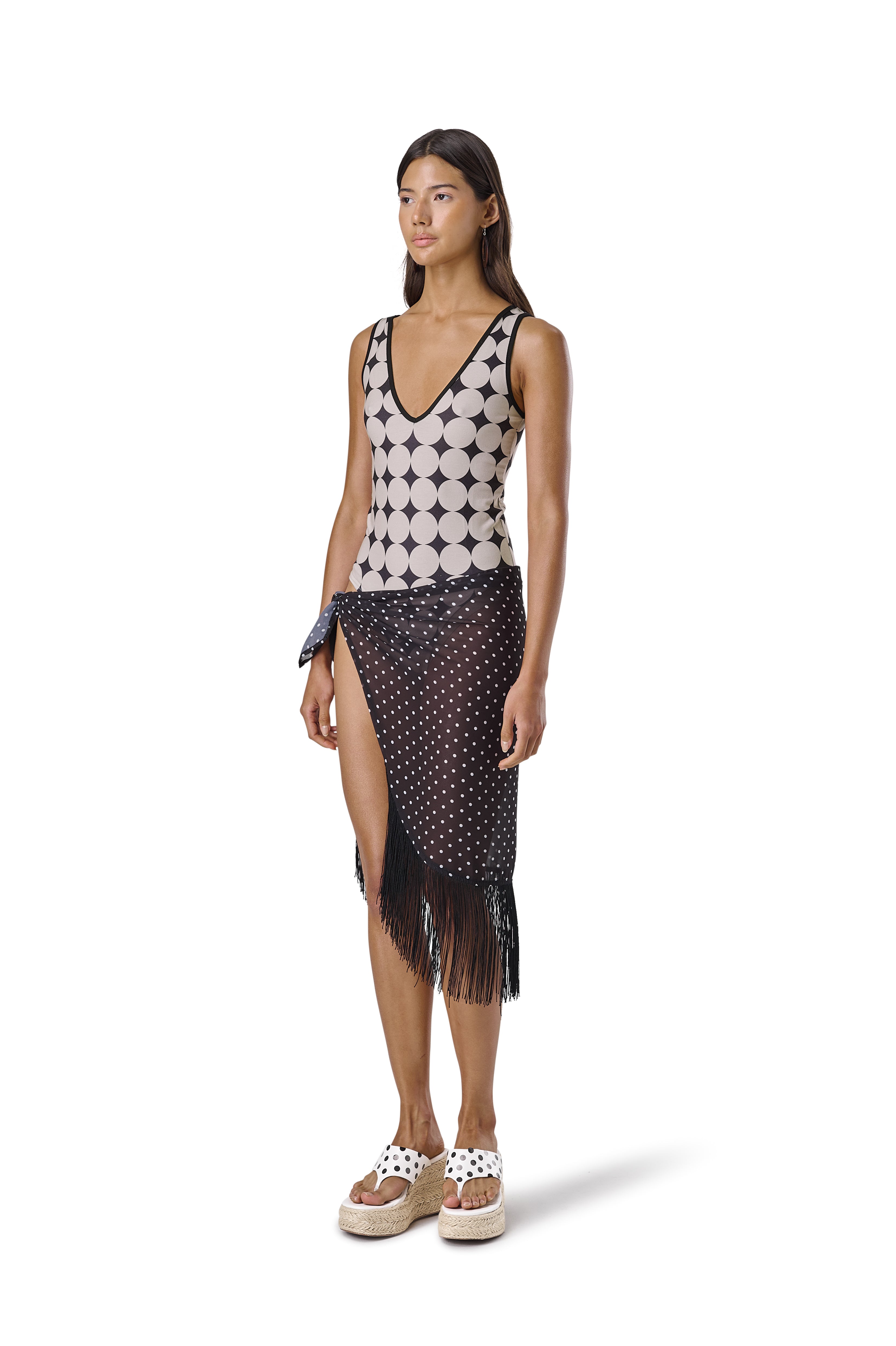 Sandy Polka Dot Bodysuit