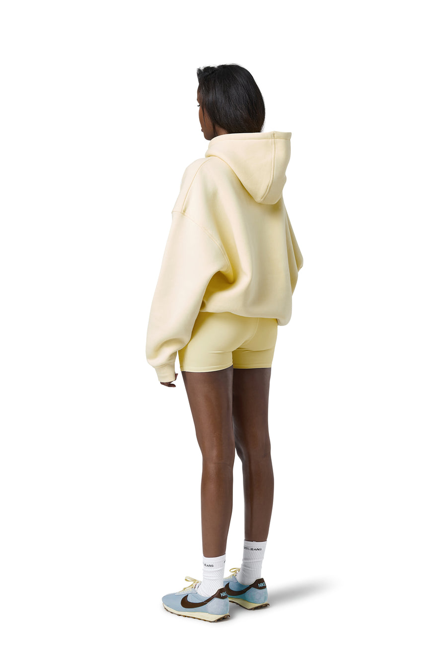 Seekers Motif Hoodie in Butter