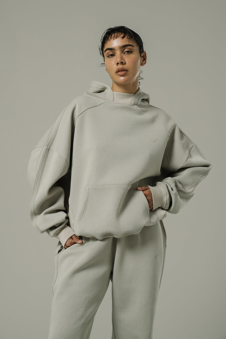 Series Hoodie in Oatmeal