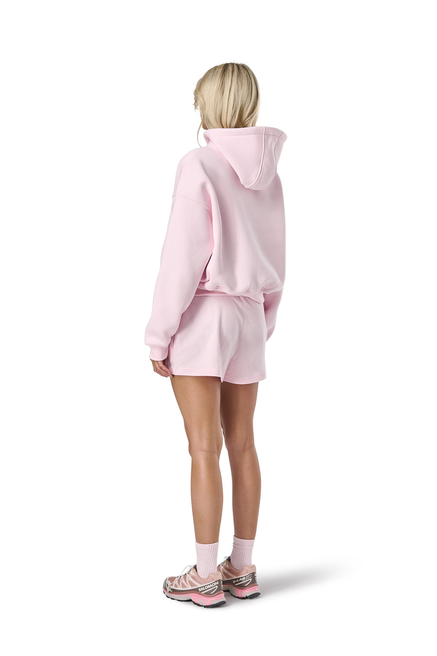 99 Shrunken Zip Hoodie in Bunny