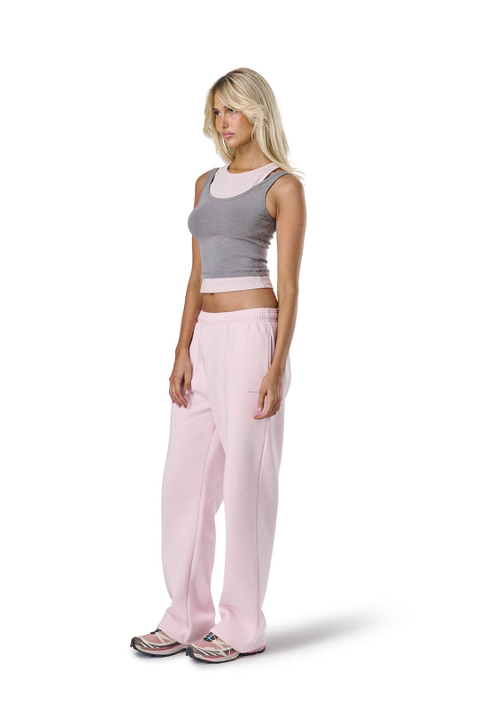 Trademark Wide Leg Sweatpants in Bunny