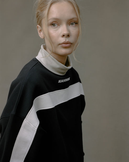 Jeanswear Panel Washed Sweatshirt