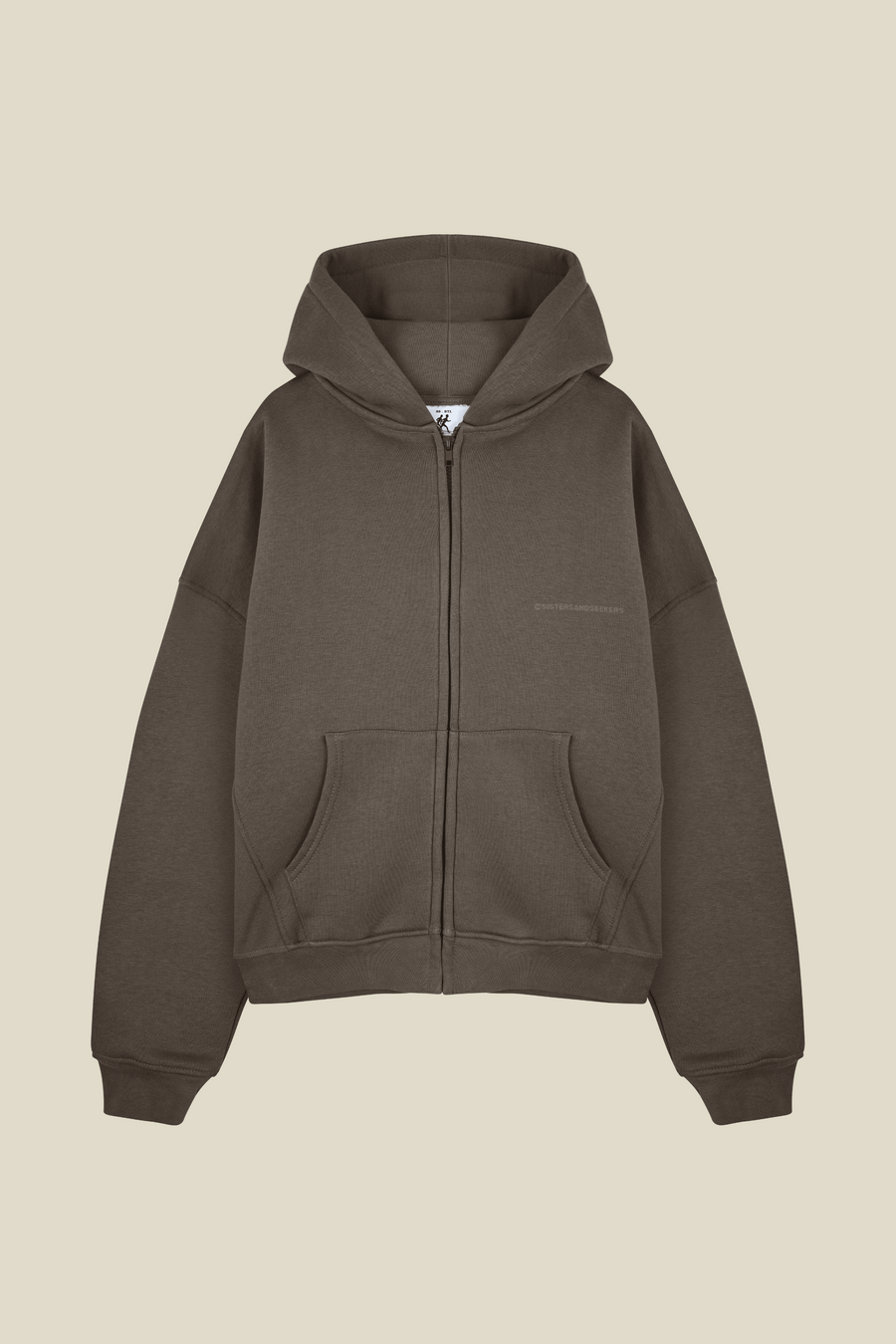 Core Zip Up in Tobacco