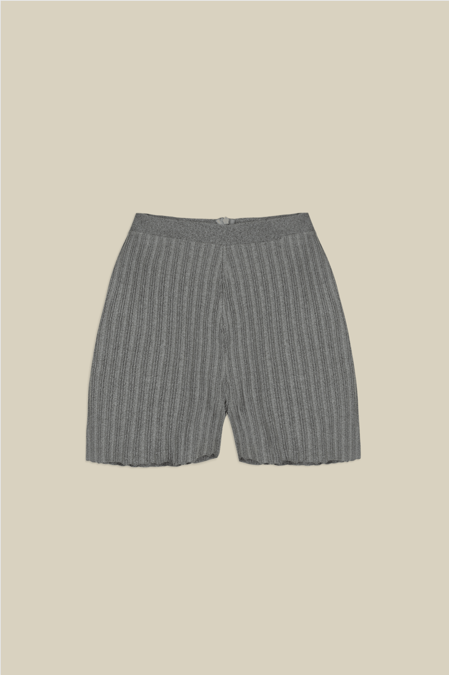 "COLT" Bandage Shorts in Marl Grey
