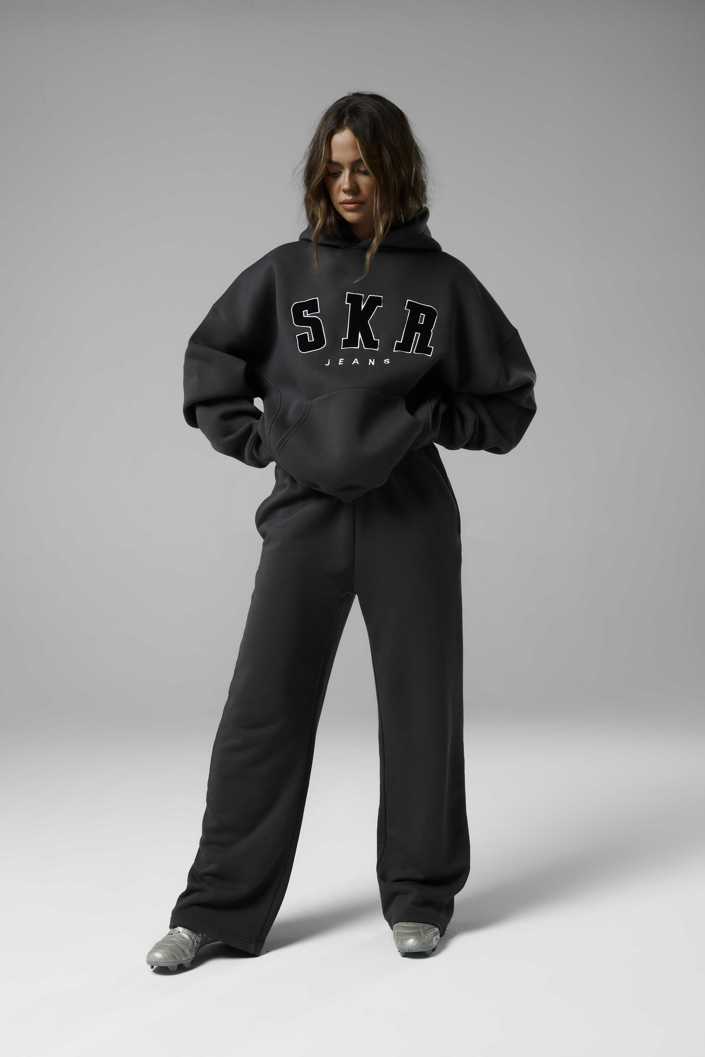 Official SKR Logo Hoodie In Fume – SistersandSeekers